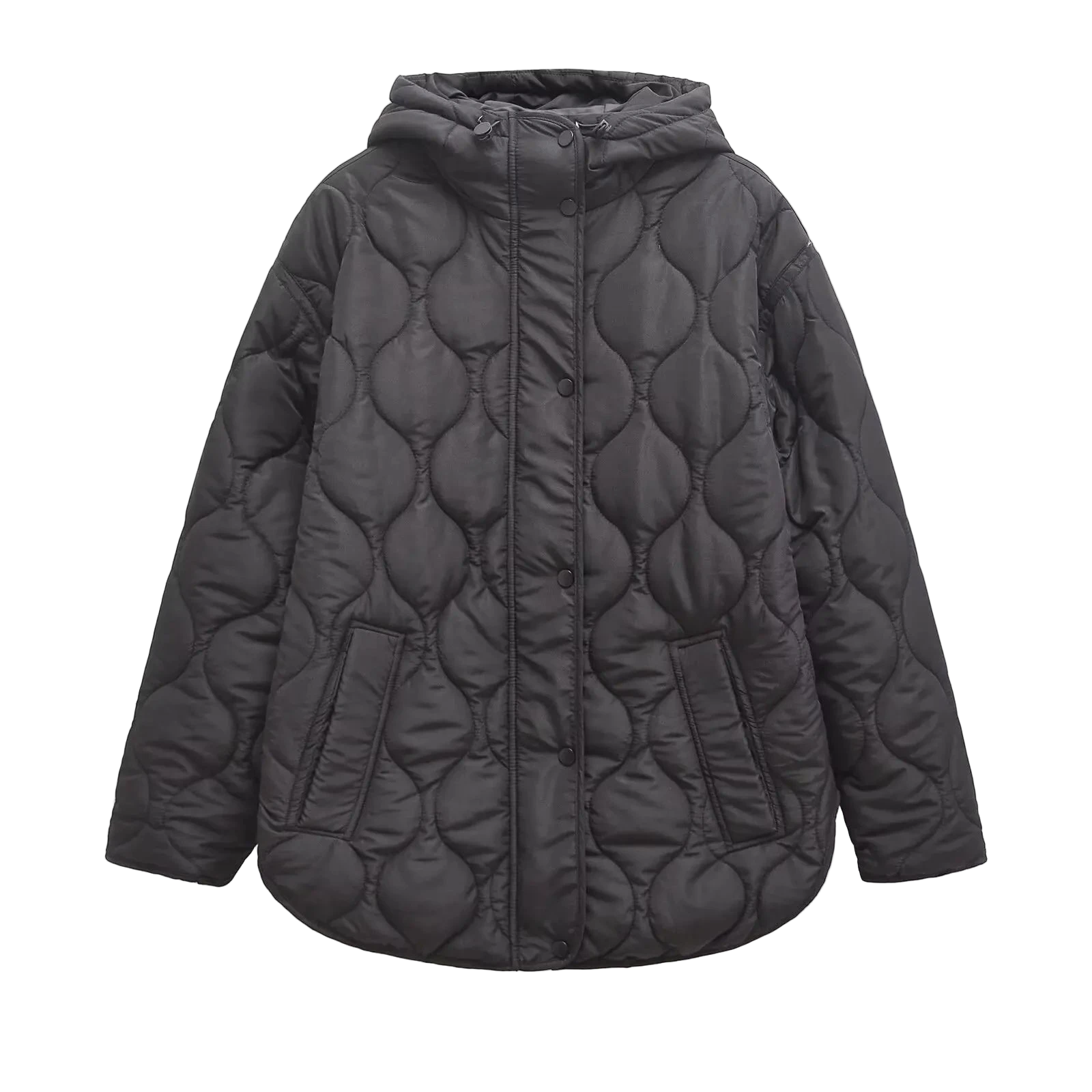Le manteau long Julie Noir