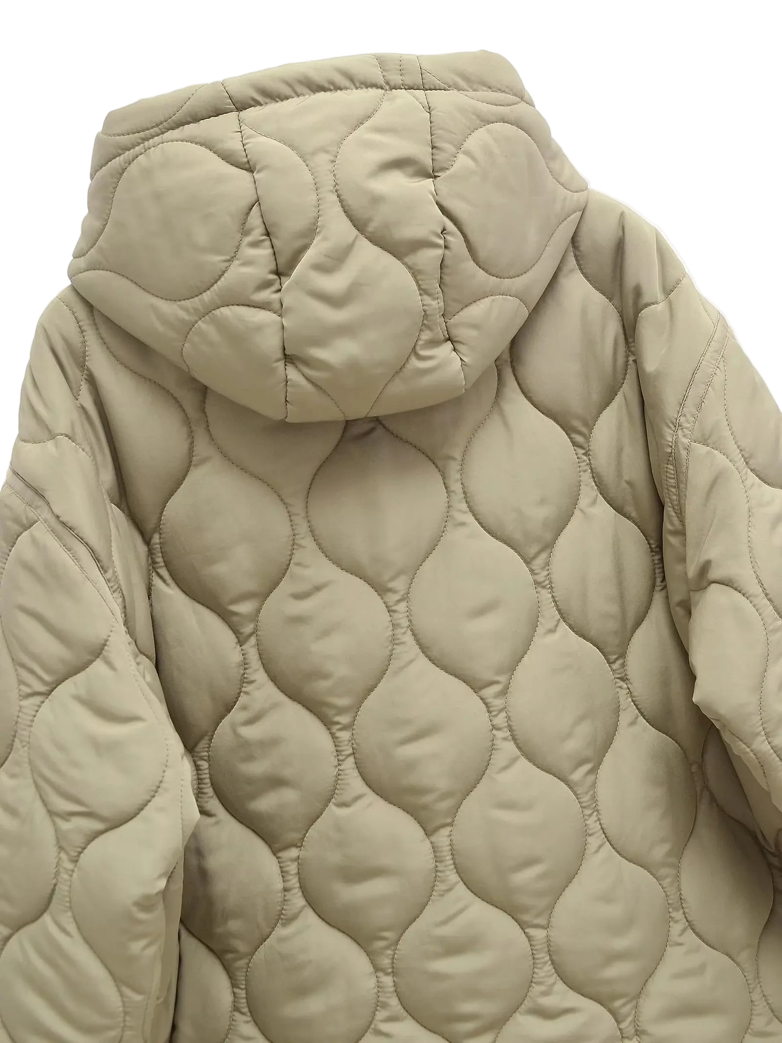 Le manteau long Julie Vert Armée